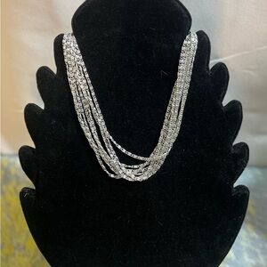 Sarah Coventry Elegant Silver Necklace